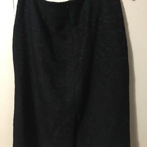 Liz Claiborne black lace skirt size 14
